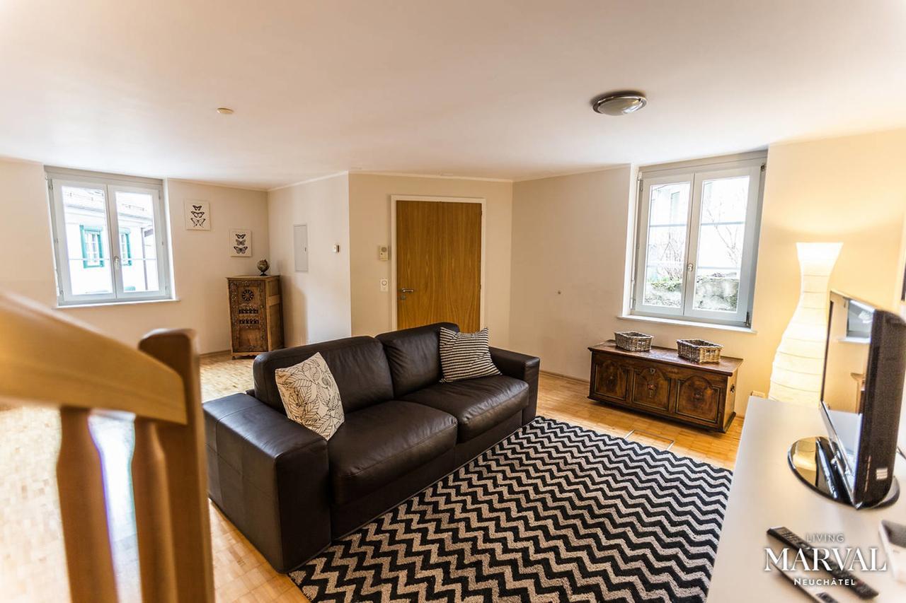 Les Galeries Marval Aparthotel Neuchâtel Kültér fotó