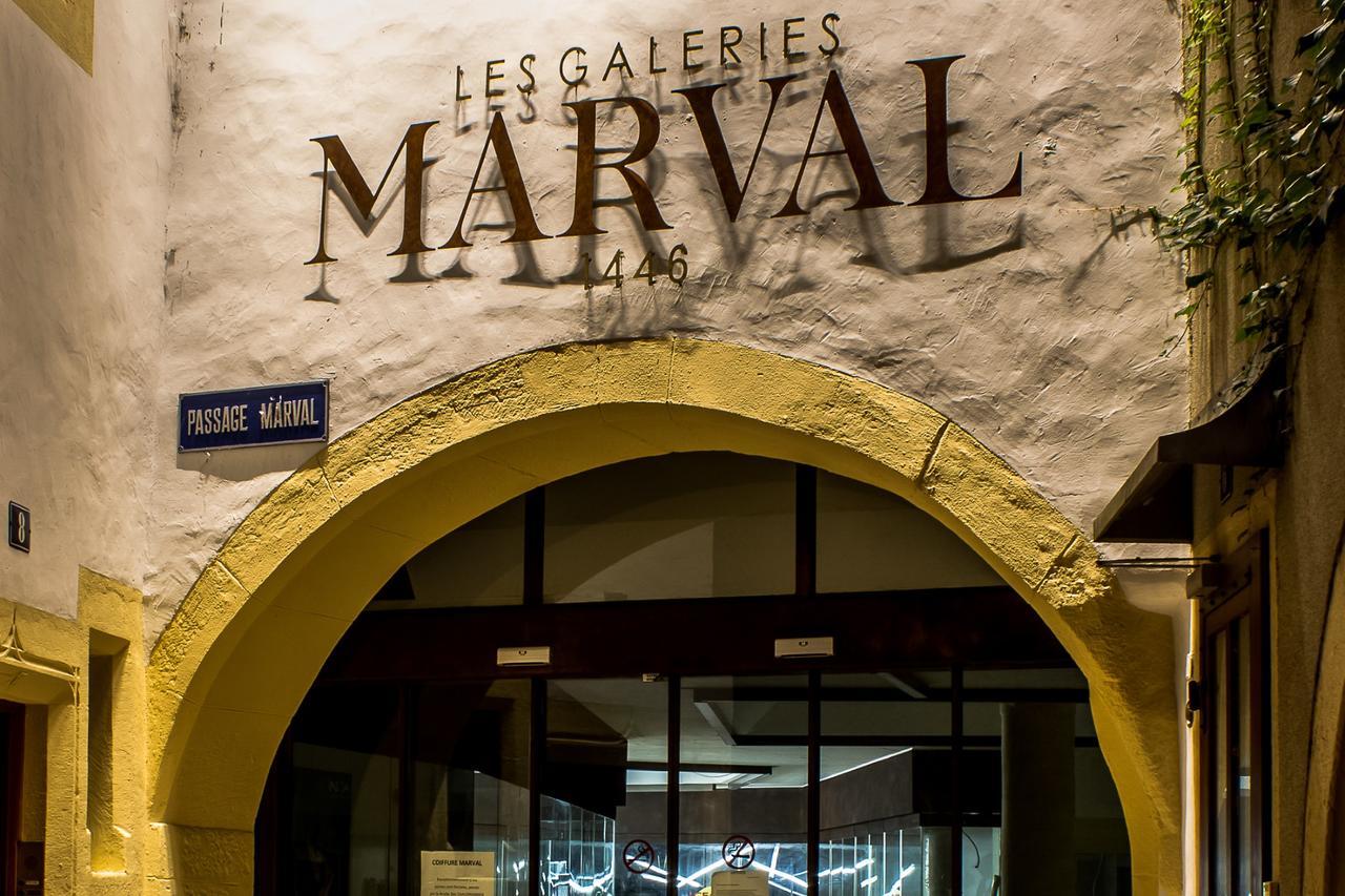 Les Galeries Marval Aparthotel Neuchâtel Kültér fotó