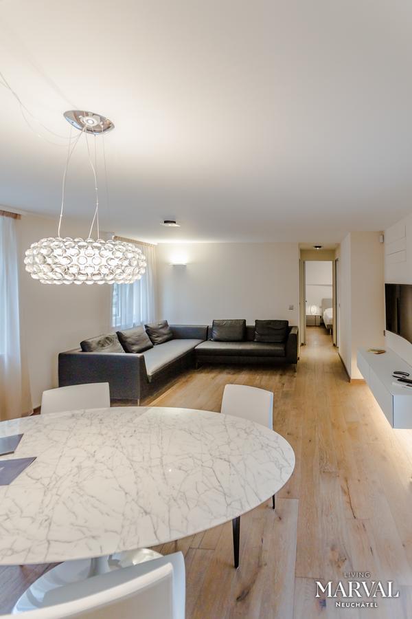 Les Galeries Marval Aparthotel Neuchâtel Kültér fotó
